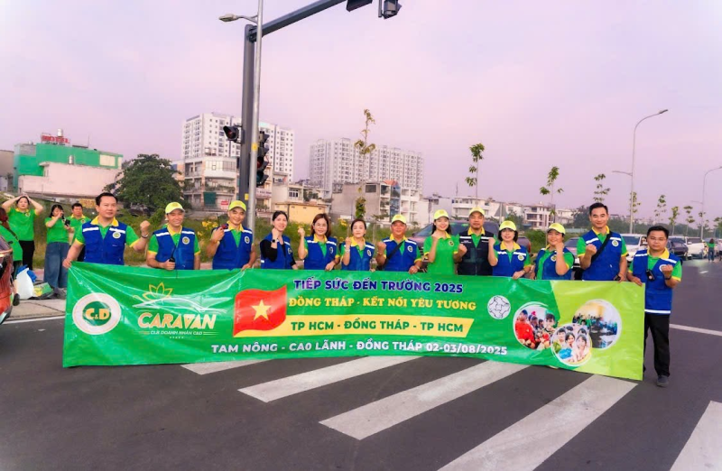 TIẾP SỨC ĐẾN TRƯỜNG – HÀNH TRÌNH LAN TỎA YÊU THƯƠNG CỦA CỘNG ĐỒNG DOANH NHÂN C&D